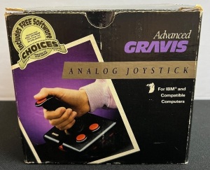 Vintage Advanced Gravis Analog Joystick for IBM and Compatible Computers