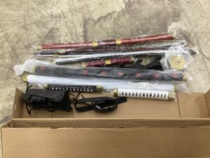 Lot of Anime Replica Toy Swords 