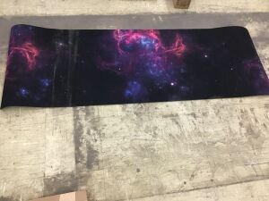 Galaxy Print Yoga Mat 