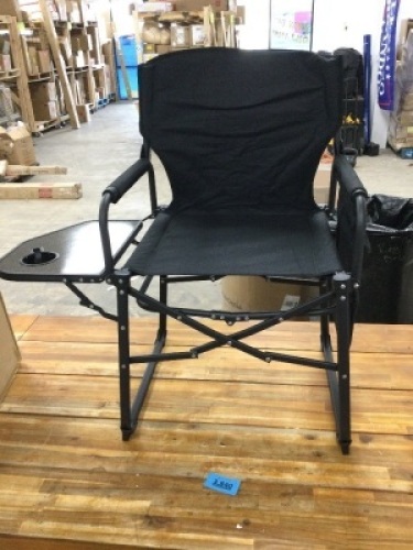 Ubon Collapsible Chair W/ Side Pockets and Table