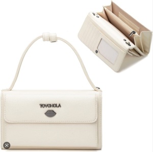 Multifunction Crossbody Clutch with RFID Blocking