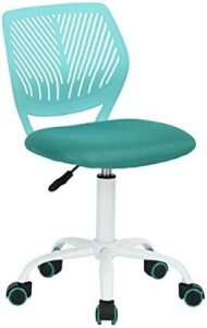 Turquoise Office Task Adjustable Desk Chair