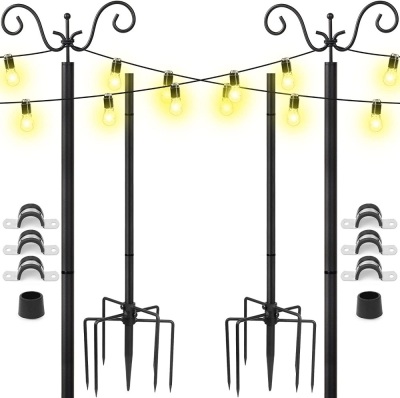 Outdoor String Light Poles