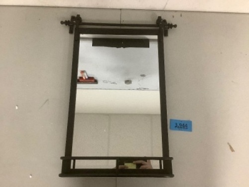 Mirror w/ Shelf