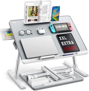 SAIJI Adjustable Laptop Stand for Bed