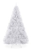 White Unlit Pine Artificial Chirstmas Tree