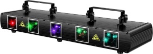 5 Beam Laser Show System