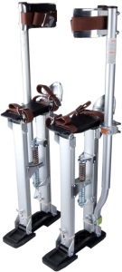 Yescom 24"-40" Professional Grade Aluminum Adjustable Drywall Stilts - Appear New in Damaged Box 