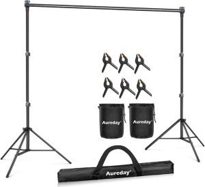 Aureday Adjustable Photo Backdrop Stand