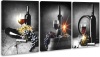 Set of 3 Wall Art Canvases, 16x24 