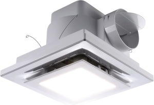 Zeyzer Bathroom Exhaust Fan with LED Light