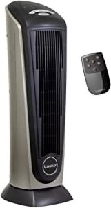 Lasko 751320 Ceramic Tower Space Heater with Remote Control Built-in Timer and Oscillation - Appears New, Untested