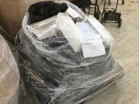 Pallet of Salvage Grow Tent Pieces - Items May Be Broken or Incomplete