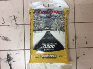 Safe Step Rock Salt Ice Melter, 25 lb - New