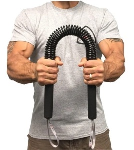 Core Prodigy Python Power Twister Bar - Upper Body Exercise for Chest, Shoulder, Forearm, Bicep and Arm Strengthening