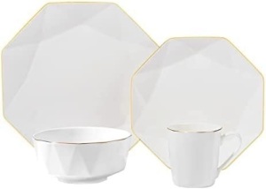 4pc Bone China Dinnerware Set