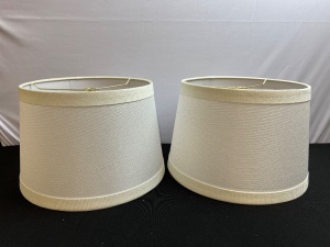 Set of 2 - 12" Lampshades