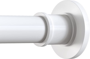 BRIOFOX Tension Shower Curtain Rod, 43-72 Inch