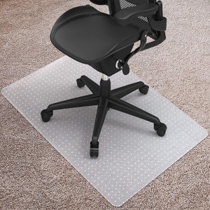 Kuyal Desk Chair Mat for Carpet, 36'' x 48''