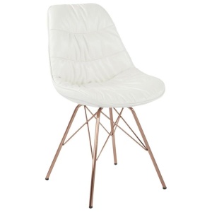 OSP Home Langdon Chair in White - Appears New  