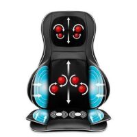 Air Compression Shiatsu Neck & Back Massager Seat w/ Heat, Rolling Massage&nbsp;