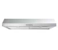Vissani 30 in. W Convertible Under Cabinet Range Hood with Charcoal Filter in Stainless Steel