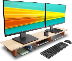 Aothia Dual Monitor Stand Riser