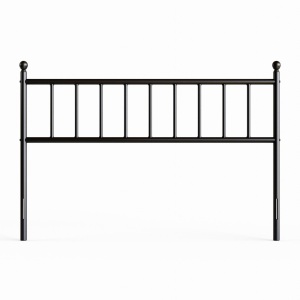 Rest Haven Steel Vertical Bar Metal Headboard, Full - New/Unopened