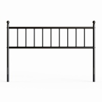 Rest Haven Steel Vertical Bar Metal Headboard, Full - New/Unopened
