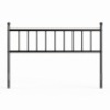 Rest Haven Steel Vertical Bar Metal Headboard, Full - New/Unopened