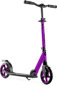 Lascoota Quick-Release Folding Scooter, Plum - Appears New 