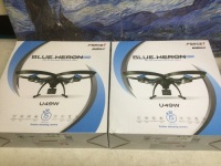 Lot of (2)&nbsp;Force1 U49WF FPV Quadcopter Drone with 720p HD Camera - E-Comm Returns, 1 New, 1 Used&nbsp;