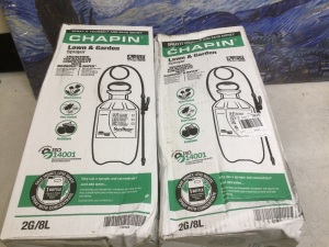 Lot of (2) Chapin 2 Gal Lawn & Garden Sprayers - Appear New