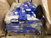 Pallet of Uninspected onn. Portable Projector Screens