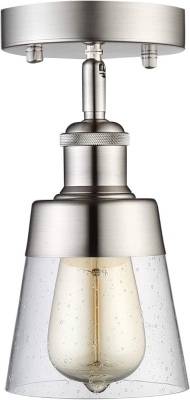 Modern Glass Flush Mount Light Fixture