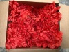 Set of 4 Large Red Artificial Flower Wall Panels