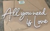 All You Need is Love Lighted Sign, Missing Power Supply