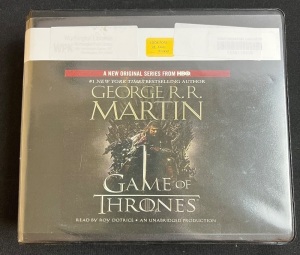 Game of Thrones Audio Book, 28 Discs