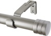Brushed Nickel Curtain Rod, 48-86"