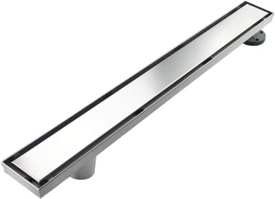 Neodrain 24-Inch Offset Linear Shower Drain with Tile Insert Grate Cover