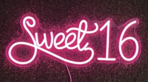 Sweet 16 Neon Sign