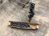 Set of 2 Black & White Prelit Artificial Trees