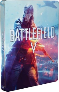 Lot of (2) PS4 Battlefield V SteelBook Edition