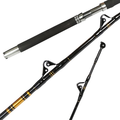 Fiblink Saltwater Offshore Heavy Trolling Rod, 30-50lbs