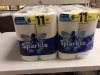 Lot of (2) Sparkle Pick-A-Size Paper Towels, 6 Rolls - New