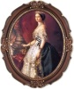 SIMON'S SHOP Oval Picture Frame 11x14