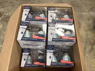 Box of 15 Mixed Dr. Who Figures