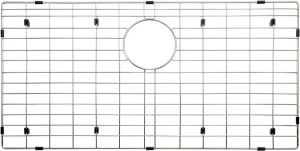 Lot of (2) Serene Valley 29-1/2" x 16-1/2" Sink Bottom Grid, Rear Drain with Corner Radius 3/16", NLW3017R