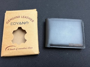 Edyano Genuine Bifold Leather Wallet