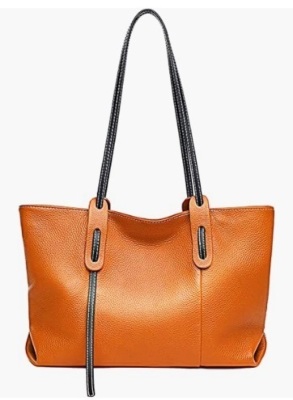 Longjet Leather Small Tote Bag 